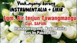 INSTRUMENTALIA KERONCONG. LGM AIR TERJUN TAWANGMANGU. CIPT.SAPARI