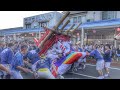 太鼓台が逆さまに！ 宮崎県 西都市 西都夏まつり 互親組 太鼓台 練り 2023.7.23