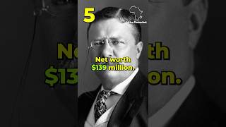 5 richest presidents in American history.#shorts
