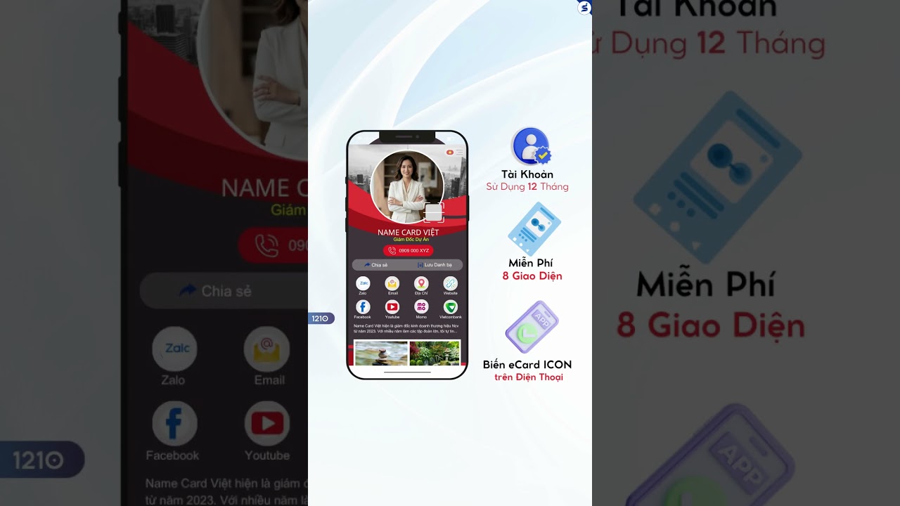 Tấm card giúp bạn nổi bật giữa đám đông? 🤫 #NCV1210 #DanhThiepThongMinhNCV