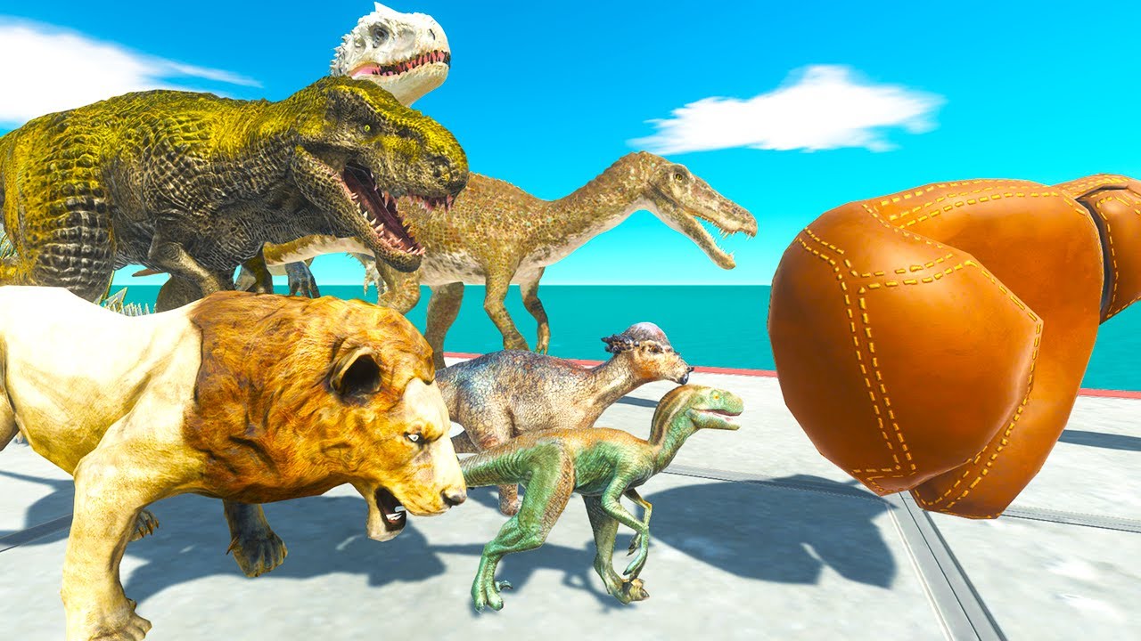 The Justice Fist Challenge | Which Dinosaur or Animal Win? - Animal Revolt Battle Simulator