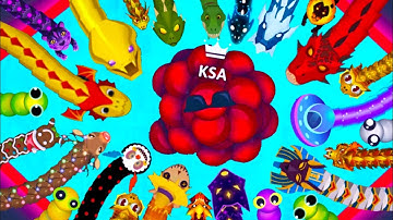KSA Snake Impossible! Survive Moment - Snake.io 🐍 The Map