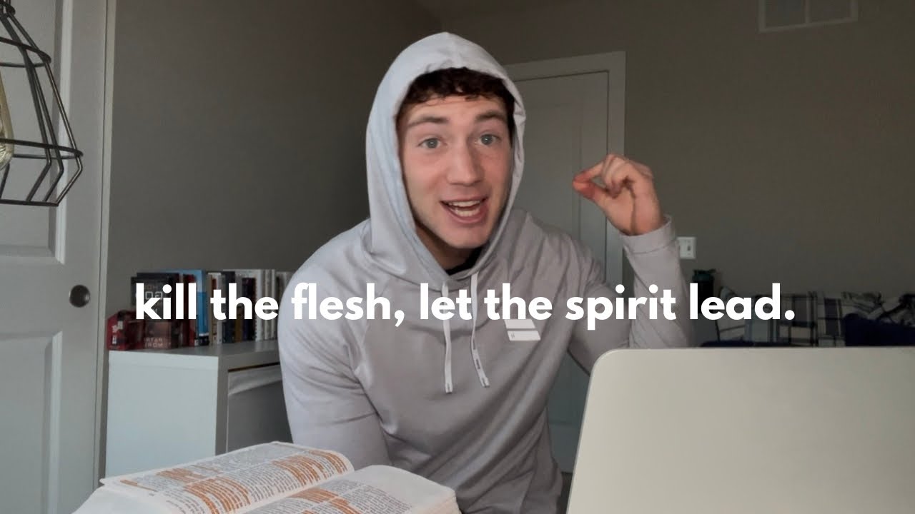 Бог не может руководить человеком, которым управляет его плоть.