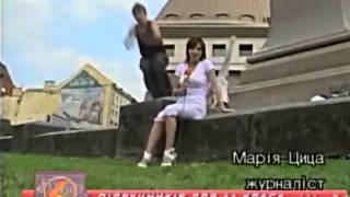 Репортаж 12 канал Що таке паркур Львів Новини 2011 Трейсери Дівчата в паркурі Львівське телебачення