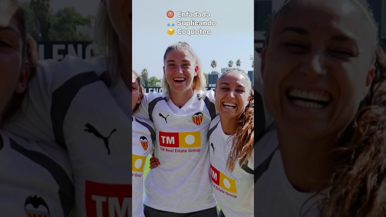 😂 Nuestras futbolistas ya no saben cómo pediros que os abonéis ⚽️🎟️ 𝐀𝐁𝐎́𝐍𝐀𝐓𝐄 en www.valenciacf.com