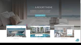 Marina - Hotel ResortWordPress vacation hotel Mio screenshot 2