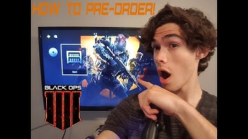 HOW I pre-ordered Black ops 4 and where to find your Dynamic Theme!