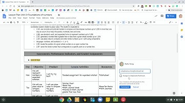 Assign Action Items in Google Docs