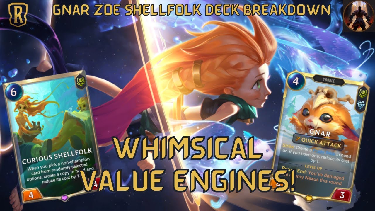 Shellfolk Targon Still Strong w/ Zoe Gnar | Deck Breakdown & Gameplay | Legends of Runeterra