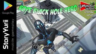 Rope Black Hole Hero : Vice Vegas Rope Mafia Gameplay Android - By HGames-ArtWorks screenshot 3