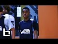 Damon harge is next up 9th grade pg shows off crazy quickness  handles at lucas camp