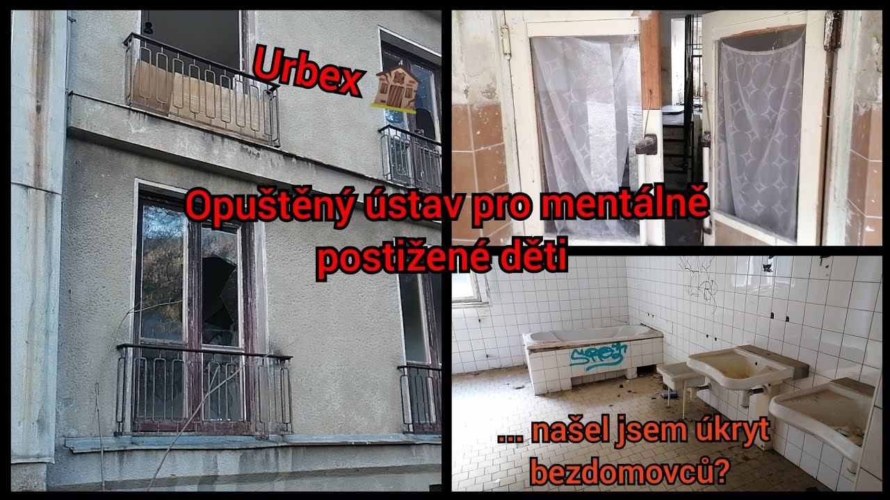 URBEX 🏚️ Opuštěný ústav pro mentálně postižené děti | 2022