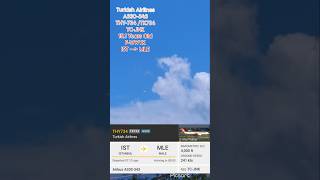 Turkish Airlines A330-343 THY-734/TK734 TC-JNK 15.1 years old F-WWYK 2X RR IST-MLE #turkishairlines