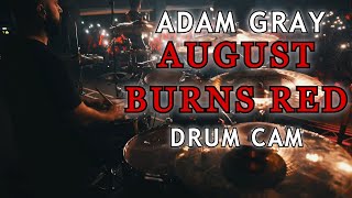 August Burns Red // Adam Gray - Full Set Drum Cam (4K)