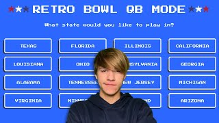 How I Got RETRO BOWL QB MODE