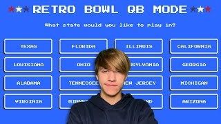 How I Got RETRO BOWL QB MODE