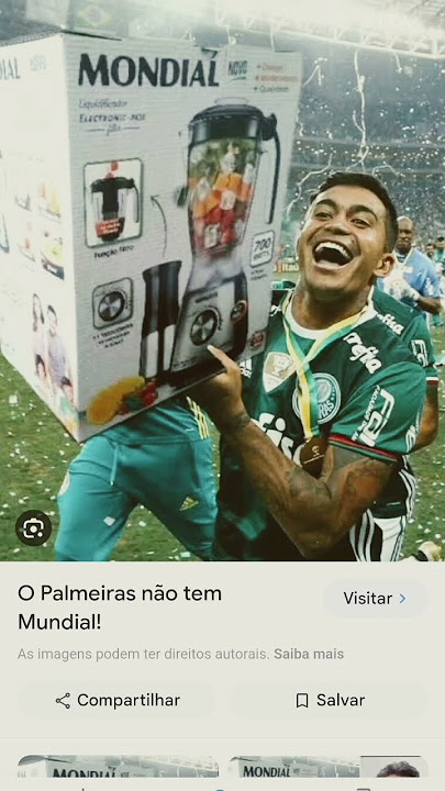 Palmeiras não tem mundial😀😀