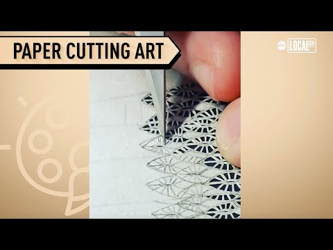 Video: Zulfiya Dadashova je talentovaná řemeslnice, blogerka a autorka knih o řezání papíru