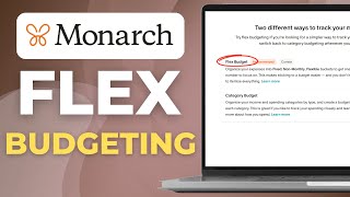 How To Use Flex Budgeting In Monarch Money | Tutorial