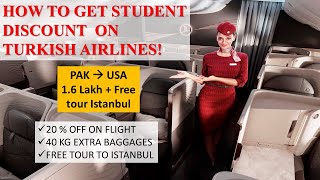 How to Avail Student Discount on Turkish Airlines | Complete Booking Guide 2025