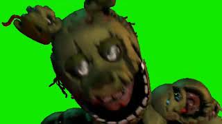 Springtrap Jumpscare Ucn Green Screen