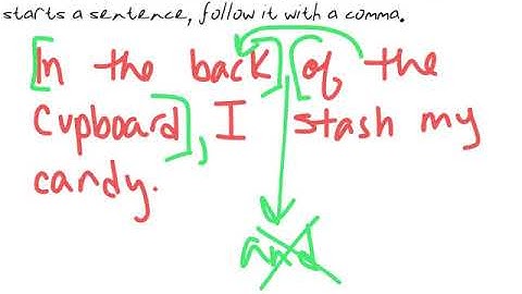 Commas and Prepositional Phrases