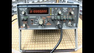 PHILIPS PM6622 DC to 80Mhz Timer/Counter