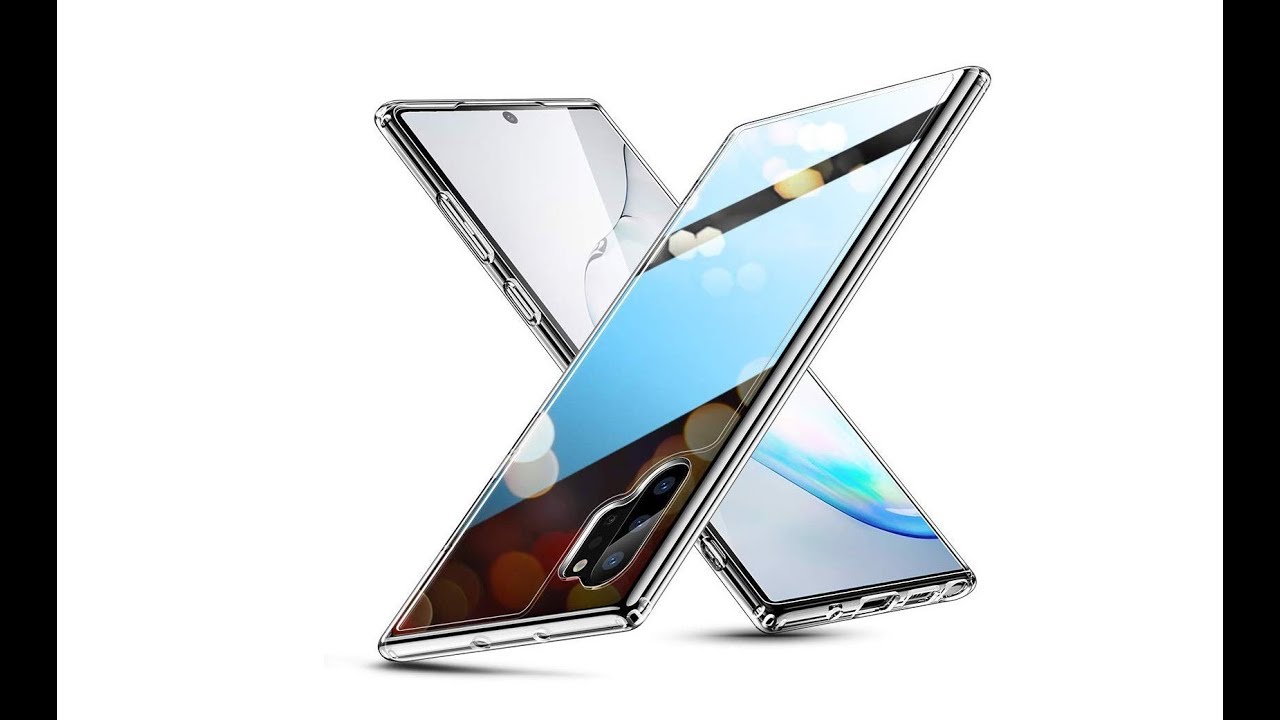 ESR Mimic Series Compatible with Galaxy Note 10 Plus Case, 9H Tempered - UNBOXING