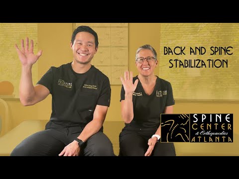 Physical Therapists, Andrew Chang and Andrea Fischbach, Explain Spine Stabilization