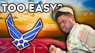 Can An Army Soldier Pass the Air Force PT Test | Didn't Expect THIS
