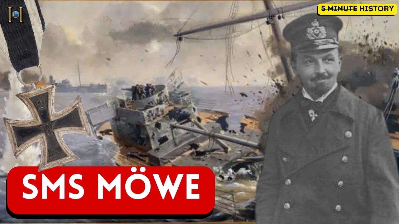 The Secret German Raider SMS Möwe - 5 Minute (ish) History - YouTube