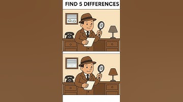 Find 5 Differences Before Time Ends ⏳👀@BrainGames-q2i