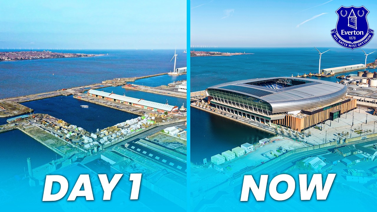 How Everton Built Their NEW £800m Stadium