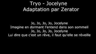 Video thumbnail of "Tryo - Jocelyne By Zerator (+Lyrics)"