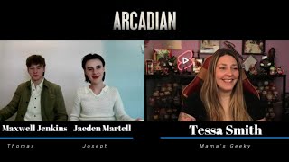 Jaeden Martell & Maxwell Jenkins Talk New Sci-Fi Drama Arcadian + Potential Sequel