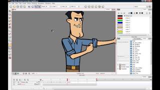 Toon Boom Animate Tutorial   Combat Moves Part 2