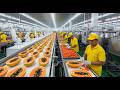 Inside a Modern Papaya Factory | From Farm to Dessert Full Process