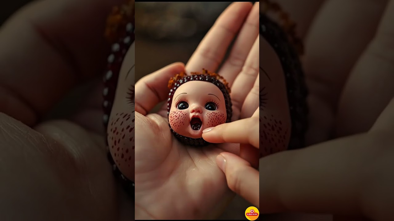 Satisfying Doll Face Snack 🍓✨ 