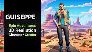 Guiseppe 3D Character - The Ultimate Asset for Character Creator 4 and Unreal Engine 5 Projects