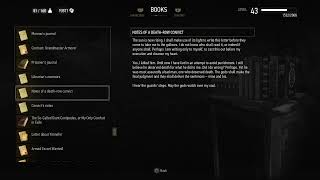 Books Notes Of A Death-Row Convict Witcher 3 In-Game Lore Read Aloud