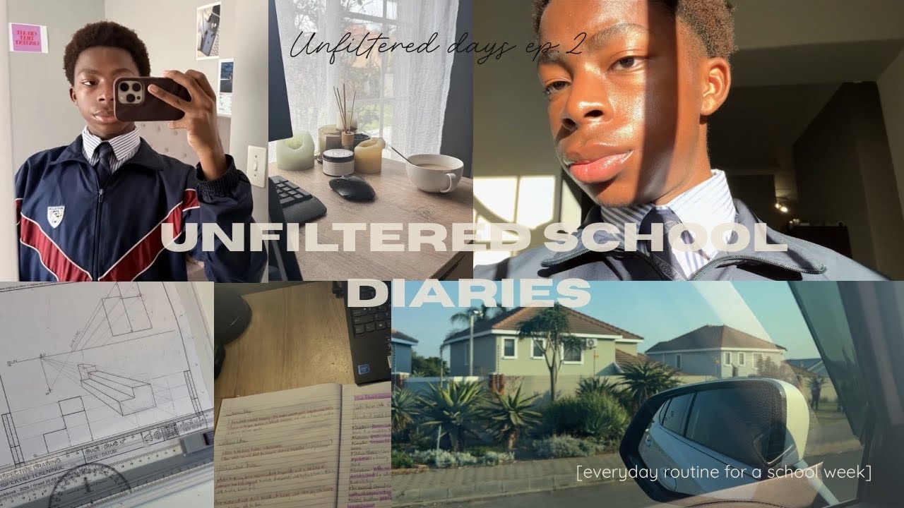 A school week in my life | unfiltered days ep.2 | school vlog | South African YouTuber 