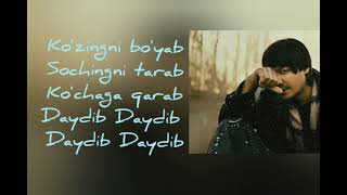 Xamdam Sobirov Daydib text karaoke #lyricsvideo #mp3 #xamdam  #janze  #daydib #mp3  #text  #karaoke
