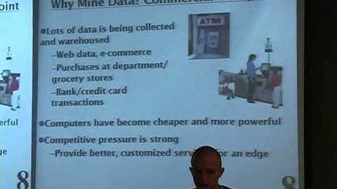 Statistical Aspects of Data Mining (Stats 202) Day 1