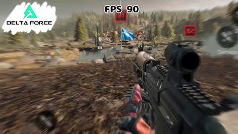 Delta Force Mobile Closed Beta Test 90 FPS Gameplay