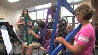 Education Spotlight -Laurel Nokomis School-Harp Lessons