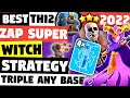 TH12 Zap Super Witch Attack Strategy (2022) - Best Town Hall 12 Super Witch Army | Clash Of Clans