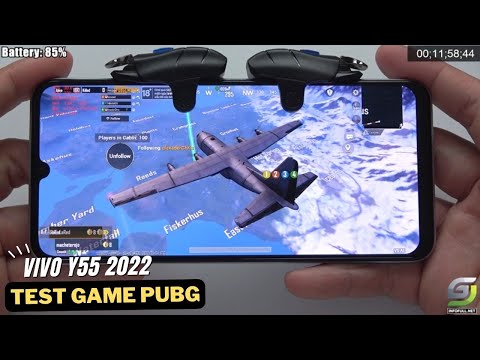 Vivo Y55 2022 test game PUBG Mobile
