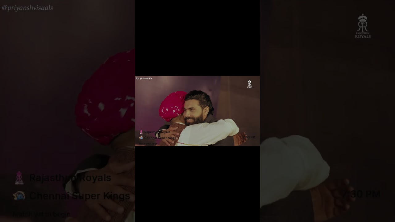 CSK vs RR Emotional Edit 💔 | Jadeja Against CSK Hits Different | IPL 2026 #rr #csk #sirjadeja