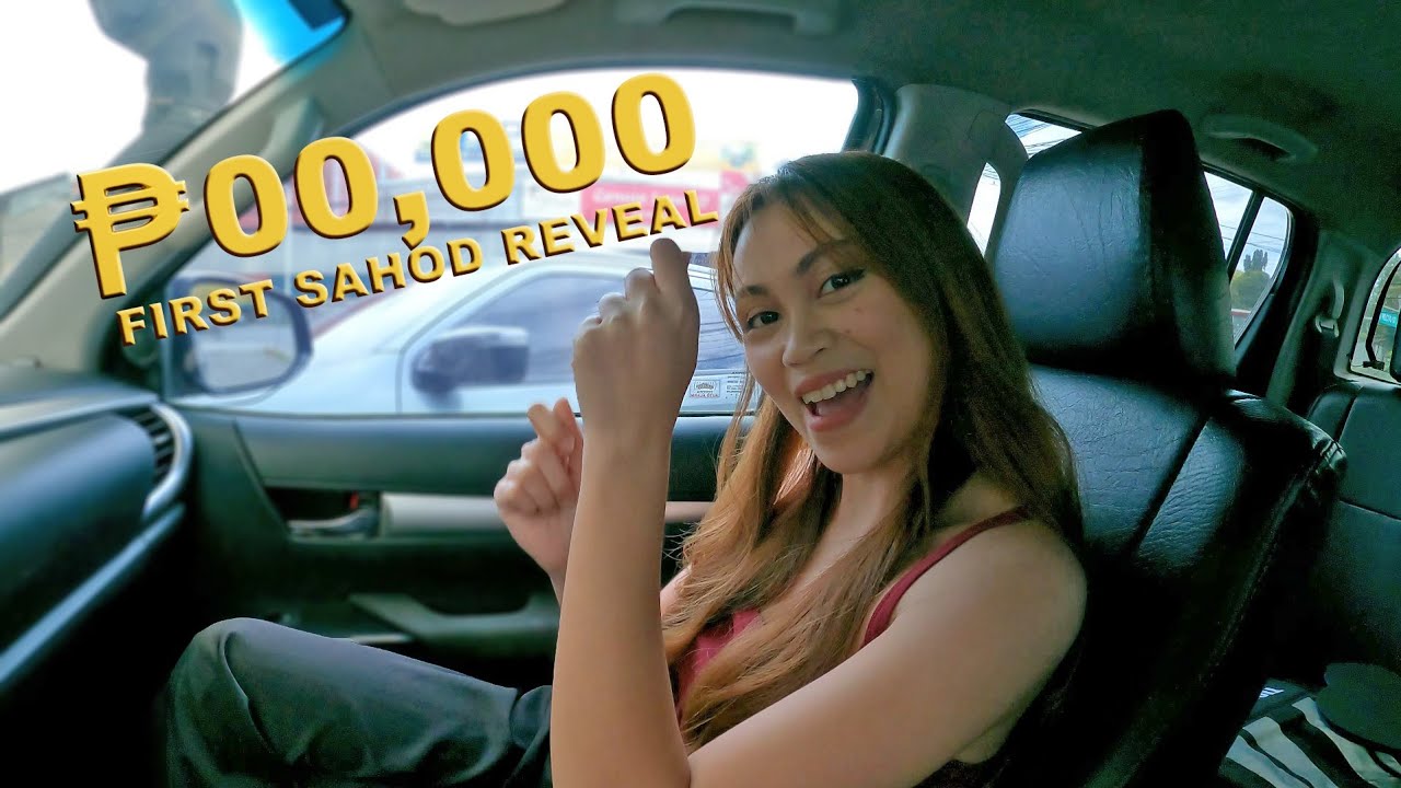 FIRST YOUTUBE SAHOD REVEAL Magkano nga ba at Paano?