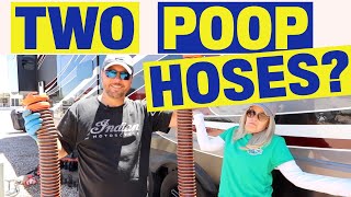 Full Time RV Water / Waste / Tank Management | Two Sewer Hoses! | Changing Lanes!